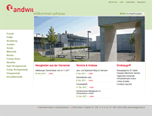 Tablet Screenshot of andwil.ch
